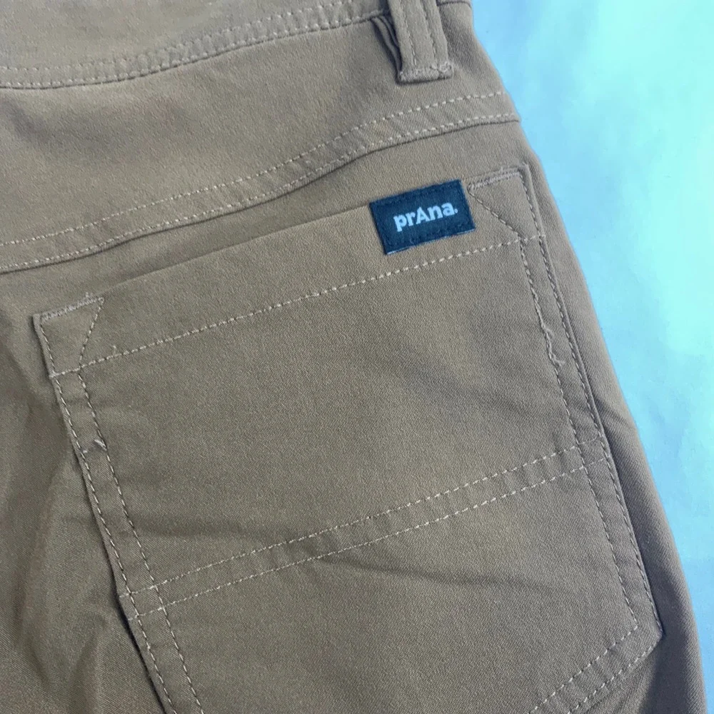 Prana Brion Slim Fit Pants Mens 28x30 Brown ReZion Stretch Hiking Travel Casual